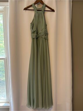 emerald green corduroy dress 1940s Kelly Green Corduroy Button Back Dress
